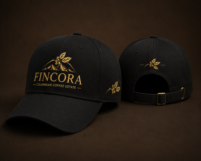 Fincora Coffee Estate Embroidered Baseball Cap
