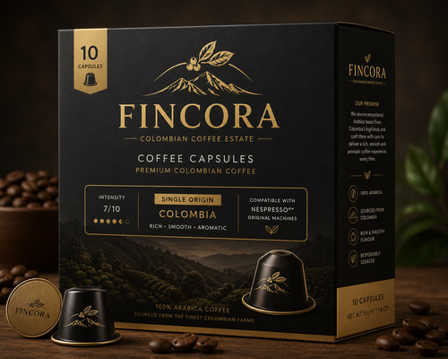 FINCORA Coffee Capsules — Espresso Blend